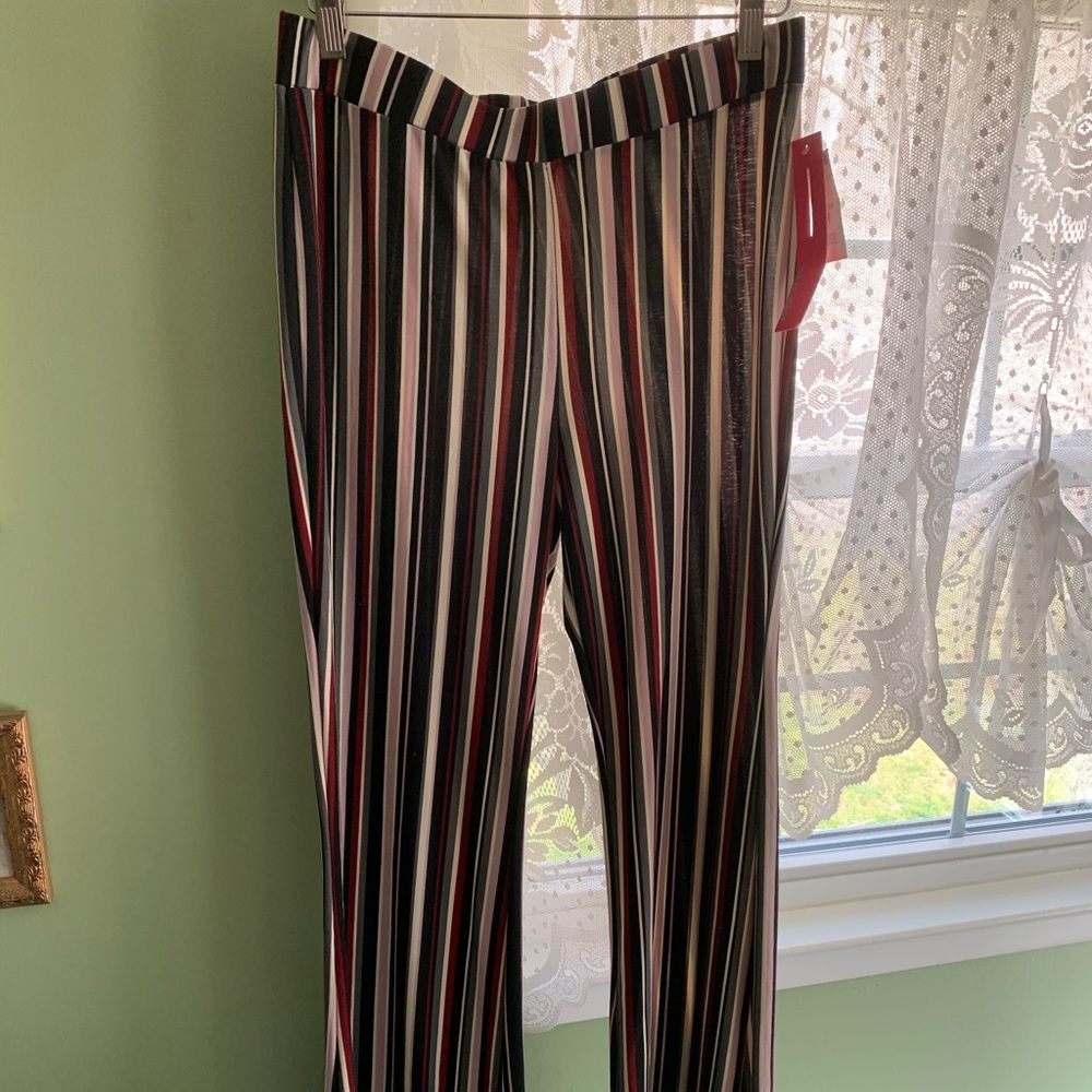 Shosho striped casual pant jr xl NWT
